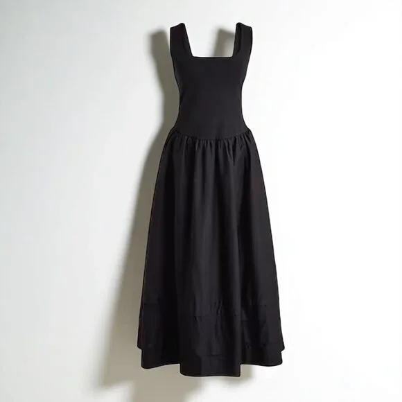 J. Crew Petite drop-waist mixy dress Size Medium Petite - Picture 3 of 14